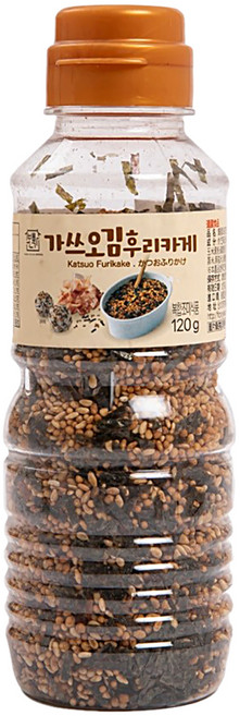 逢國食品 海苔芝麻香鬆 柴魚口味, 120g, 1瓶