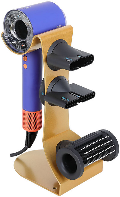 엠디글로벌 드라이기 거치대, 골드펄, 1개