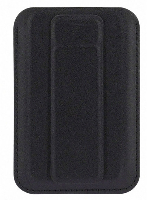 Meet Mind 磁吸式支架卡套包 超薄 防盜刷, 黑色, 1個