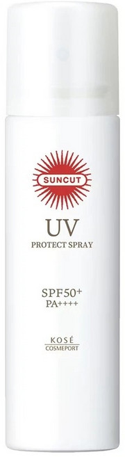 KOSE 高絲 SUNCUT UV 曬可皙 台灣公司貨 高效防曬噴霧, 90g, 1瓶