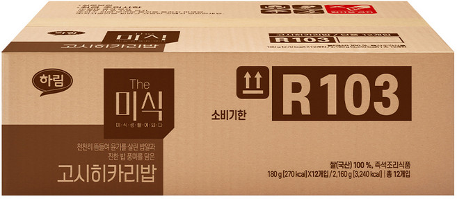 The Mishik 匠人 即食越光米飯, 180g, 12入