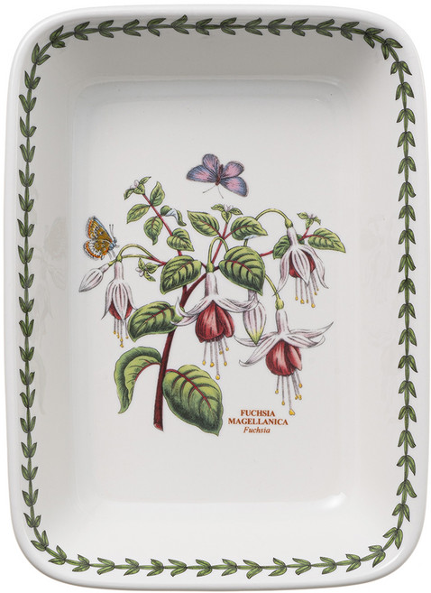 PORTmeIRION 波特玫琳恩 Botanic Garden 千層麵盤, 1個, 混合色