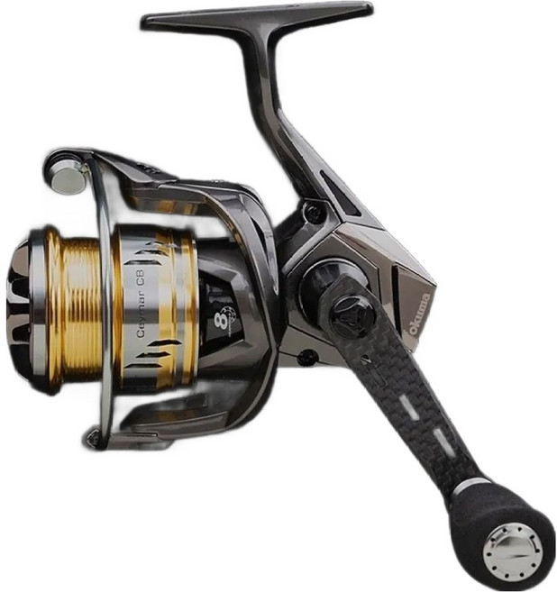 okuma 寶熊釣具 CEYMAR 凱莫斯紡車式捲線器 紡車式 C-2000, Ceymar C-2000, Black