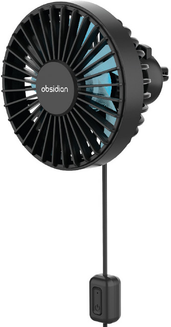 옵시디언 차량용 USB 미니 선풍기, CT-FA03, 혼합색상