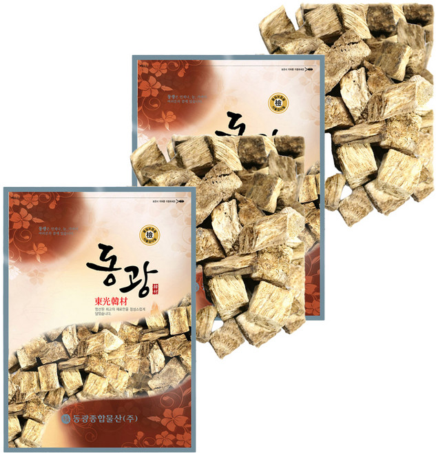 동광한방몰 칡뿌리 갈근, 600g, 2개