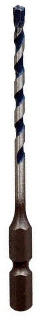 BOSCH 博世 台灣公司貨 藍龍震動水泥鑽頭六角柄 2608588424 6 x 100mm, 1支