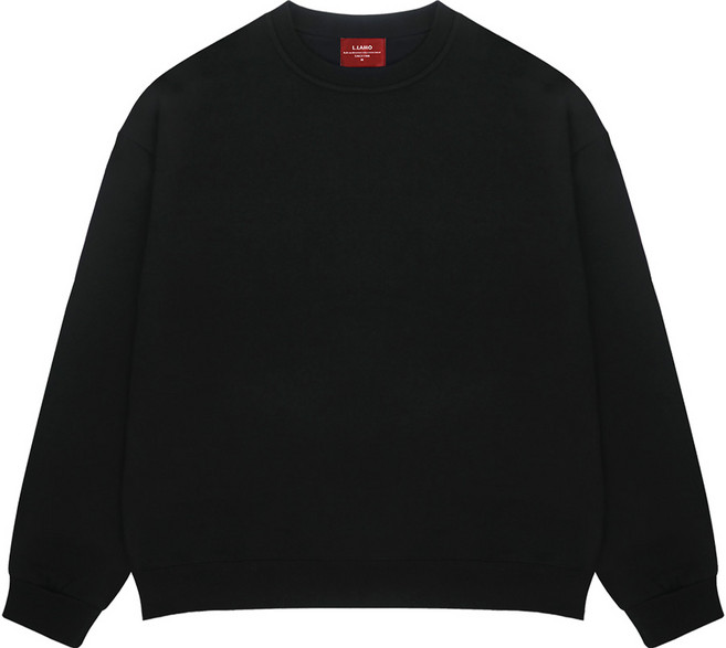 엘라모 남녀공용 특양면 베이직 빅사이즈 맨투맨