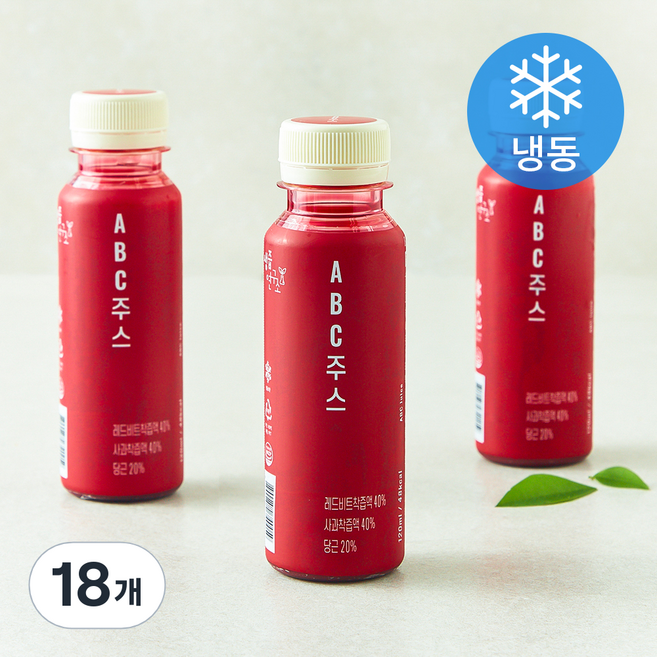 생즙연구소 ABC주스 (냉동), 18개, 120ml