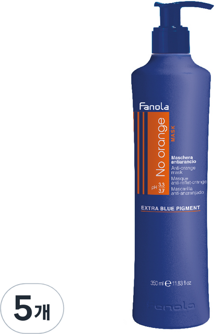 파놀라 노오렌지 마스크, 350ml, 5개