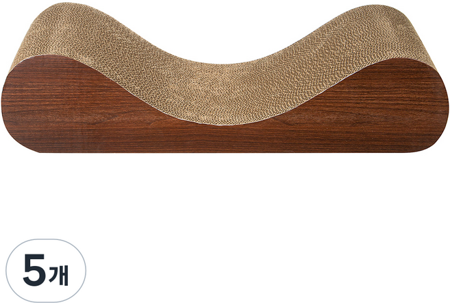 코멧 펫 고양이 쇼파 스크래쳐, 커브형, 5개