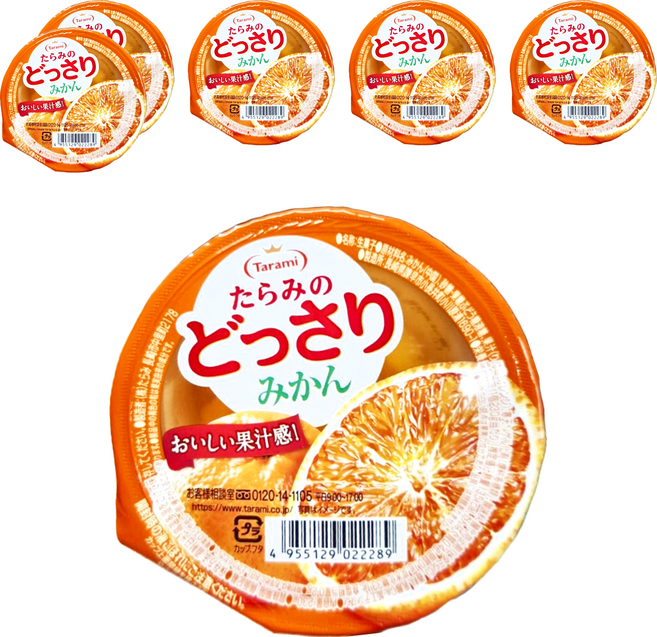 Tarami 達樂美 多良見蜜柑果凍, 6個