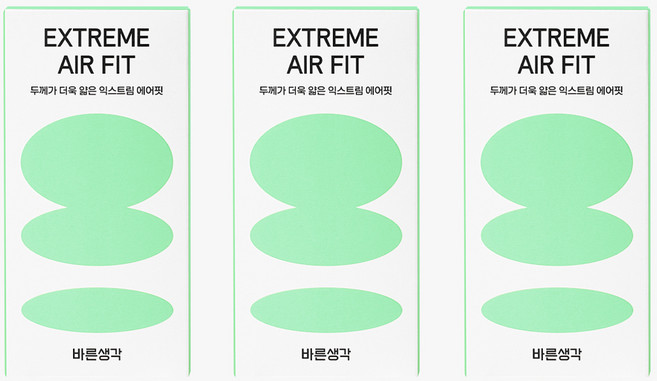 바른생각 익스트림 에어핏 일반형 콘돔, 10개입, 3개