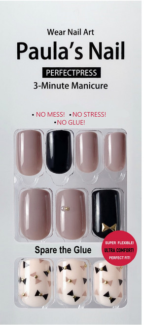 Paula's Nail 寶拉美甲 PNW26-0006 30片, 優雅蝴蝶, 1組