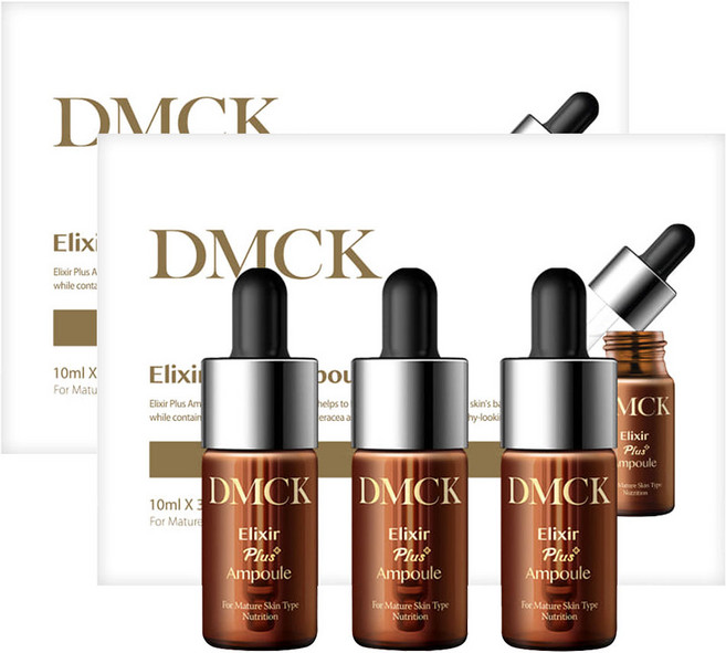 DMCK Elixir Plus保濕護理安瓶, 10ml, 6瓶