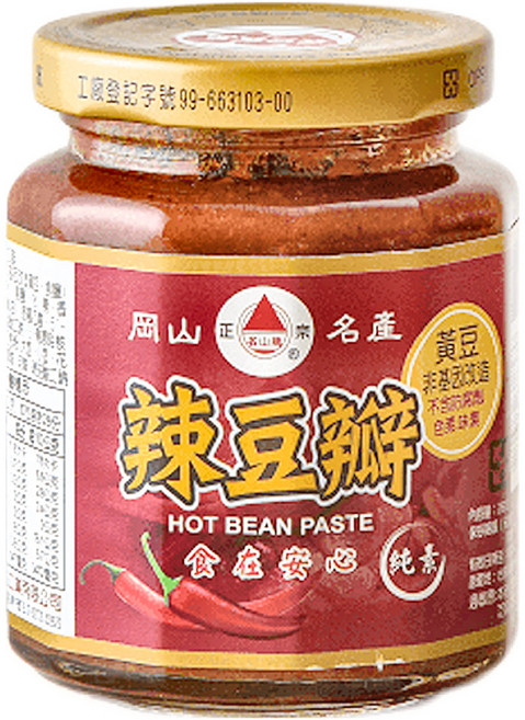 名山牌 辣豆瓣 非基改, 280g, 1罐