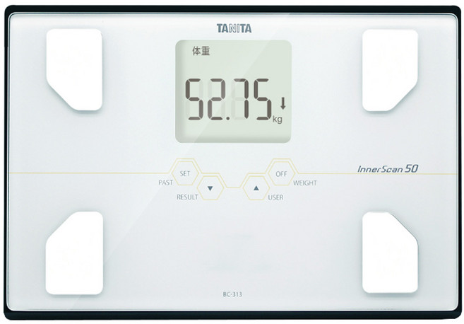 TANITA 塔尼達 十合一體組成計, BC-313, 白色, 1個