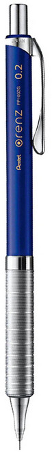 Pentel 飛龍文具 ORENZ 自動鉛筆金屬軸 XPP1002G-C 藍色, 0.2mm, 1支