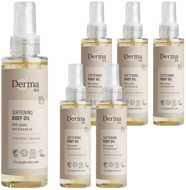 Derma 大地 Eco 植萃護膚油, 150ml, 6瓶