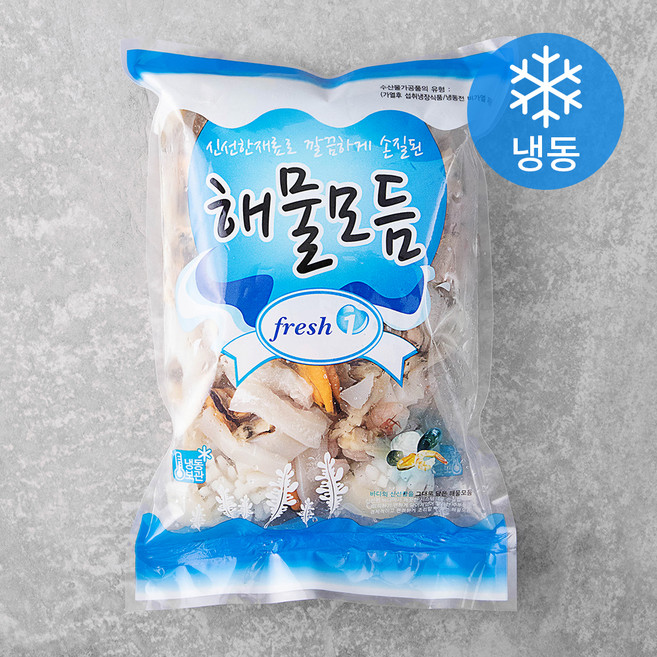 해물모듬 (냉동), 500g, 1봉