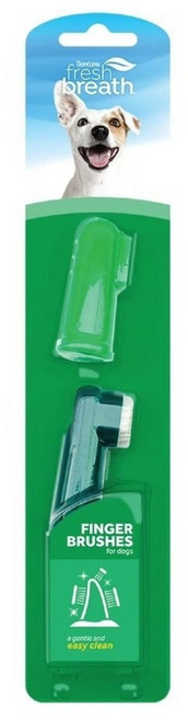 fresh breath 鮮呼吸 指套牙刷組, 1組, 綠色