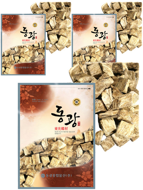 동광한방몰 칡뿌리 갈근, 600g, 3개