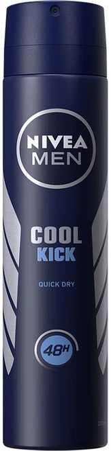 니베아맨 쿨킥 스프레이 데오드란트, 200ml, 1개 - 쿠팡