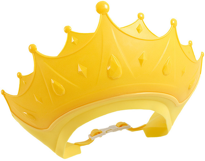 모리의집 아기 샴푸캡, 옐로우, 1개