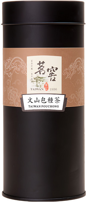 CAOLY TEA 茗窖茶莊 文山包種茶 淡雅蘭花香 茶香濃厚 茶湯呈現蜜黃色 鮮爽甘醇 罐裝設計, 50g, 1入, 1罐