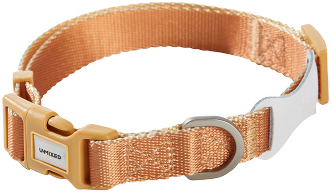 UNMIXED 糖果撞色項圈, 咖啡色, 1個