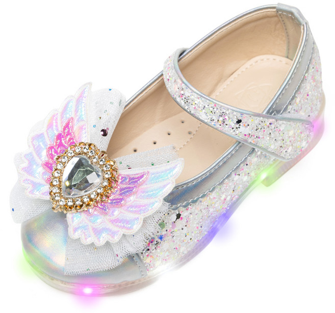 라스텔라 실비아 LED 라이팅 공주 구두