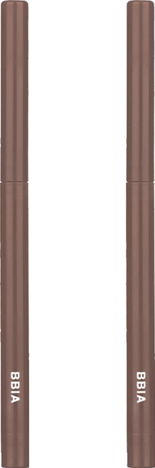 BBIA 魅雅 極細防水抗暈持久眼影眼線膠筆 多功能 顏色生動鮮明, 06 Choco Mousse, 2支
