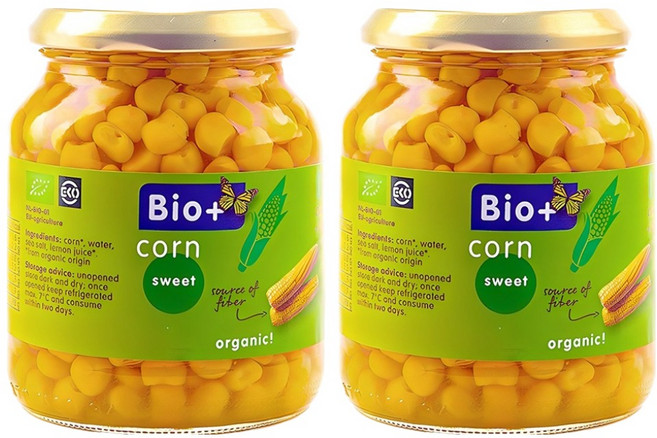 발투센 유기농 스위트콘, 340g, 2개