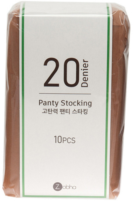 조브하 여성용 국내산 고탄력 20D팬티스타킹 10P 벌크형
