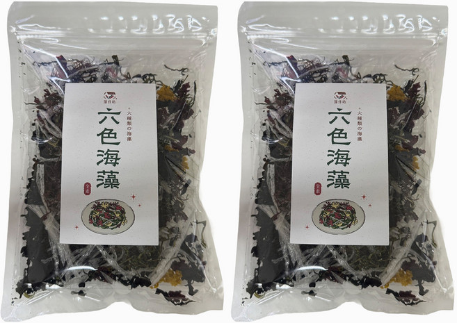 藻作坊 六色海藻, 80g, 2包