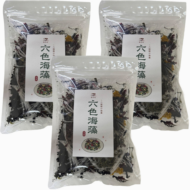 藻作坊 六色海藻, 80g, 3包