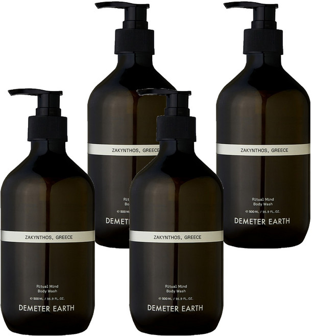 DEMETER Ritual Mind草本精華保濕沐浴乳 Greece款, 4瓶, 500ml