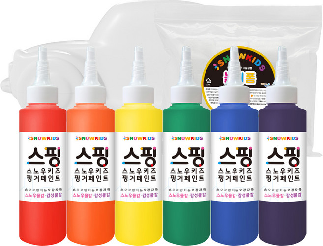 SNOWKIDS 感性甲蟲套組, 6色, 140ml