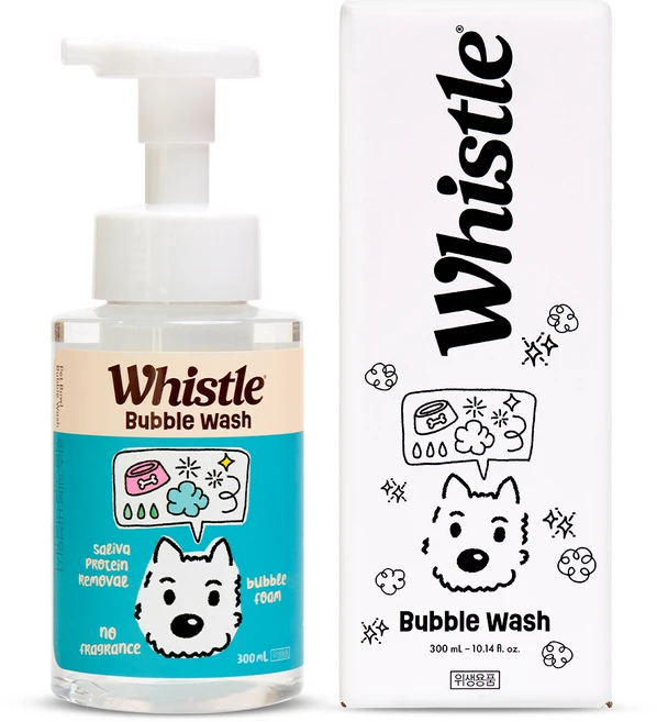 휘슬 반려동물 주방세제 펫 볼 버블워시, 300ml, 1개 - 쿠팡