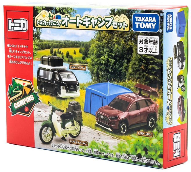 Tomica 多美 露營車組 6, 1個