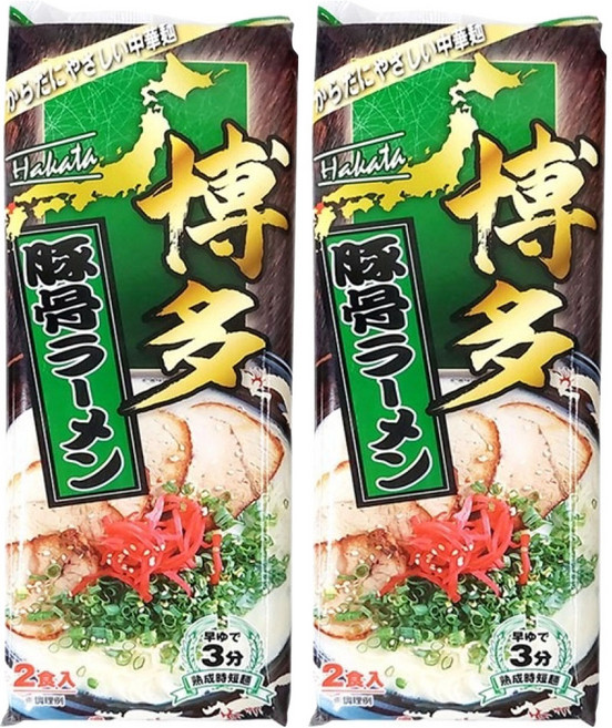 하카타 돈코츠 라멘 248g, 2개