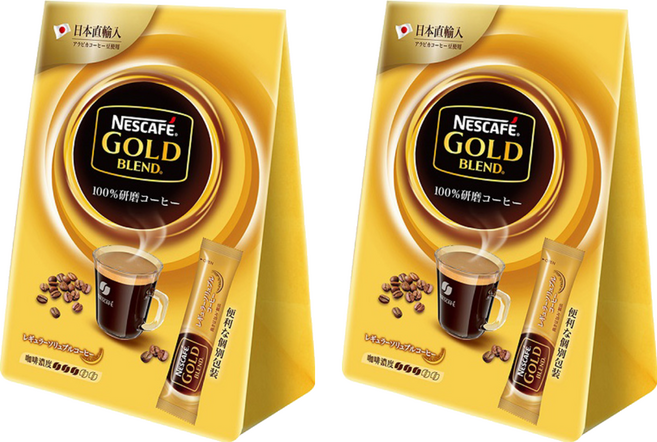 NESCAFE 雀巢咖啡 金牌 微研磨咖啡純黑隨身包, 2g, 20包, 2袋