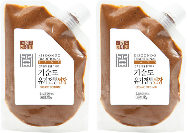 KISOONDO TRADITIONAL JANG 傳統大醬, 230g, 2個