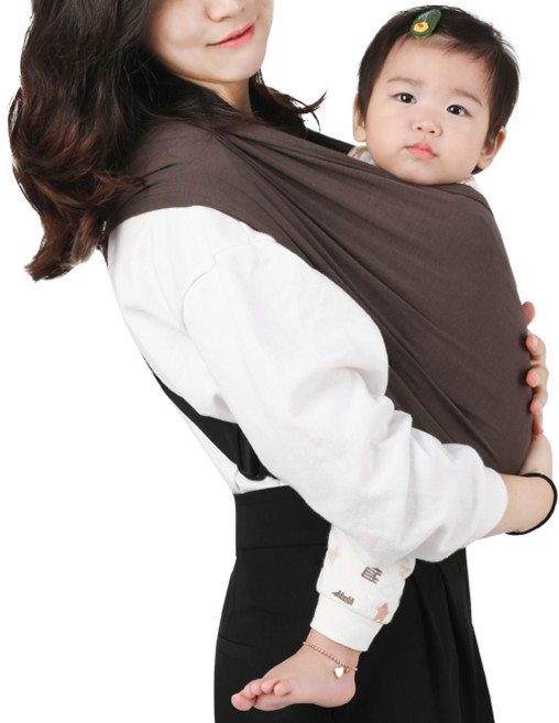 쉐리네뜨 포시즌 도도아기띠 230g, 브라운