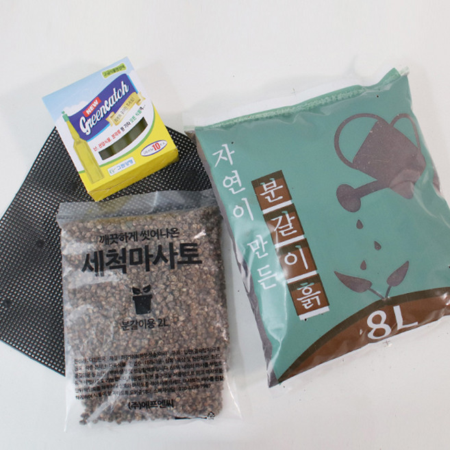 모리앤 한방에 분갈이 4종 세트, 1개