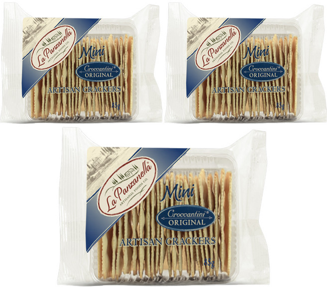 라판자넬라 크로칸티니 크래커 오리지날, 3개, 85g