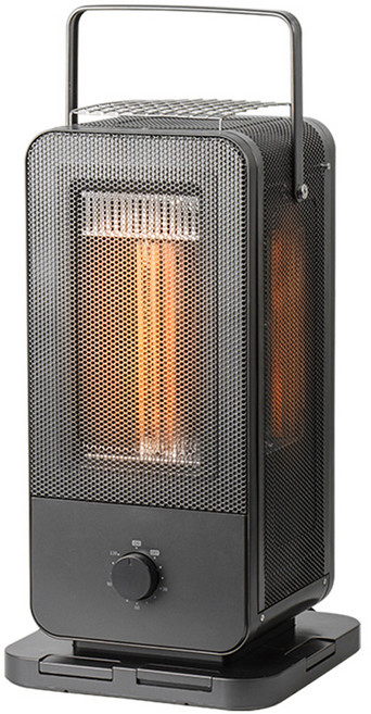 모리츠 카본 발터치 오방 전기히터, MCH-CBR2000B, 블랙