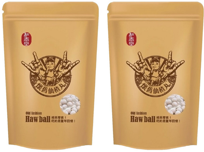 麗紳和春堂 孩子王懷舊仙楂丸, 100g, 2包