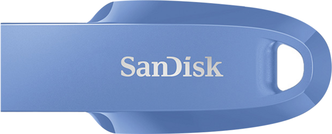 SanDisk 晟碟 Ultra Curve USB 3.2 高速讀取隨身碟 CZ550 鼠尾草藍, 256GB, 1個