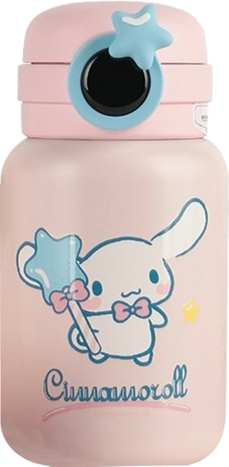 BEDDYBEAR 杯具熊 圈圈兒童保溫水壺, 圈圈大耳狗, 480ml, 1個