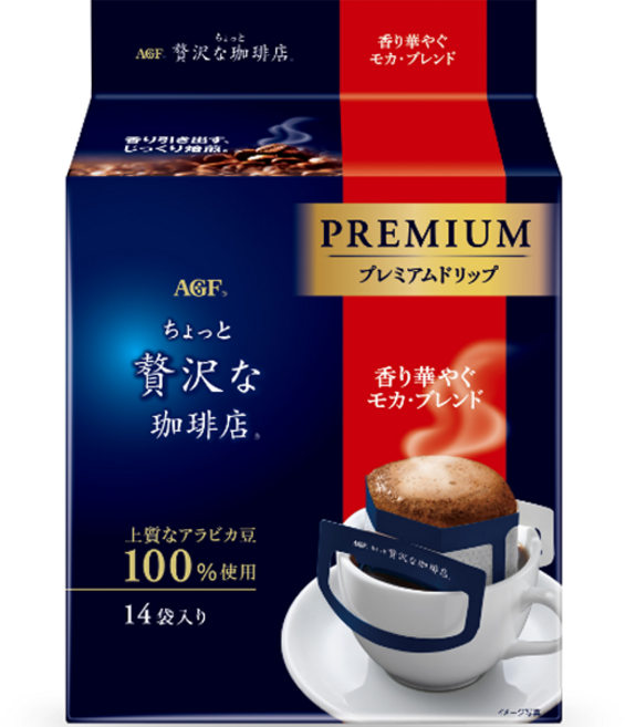 에이지에프 프리미엄 드립 모카 블렌드 커피, 8g, 14개입, 1개